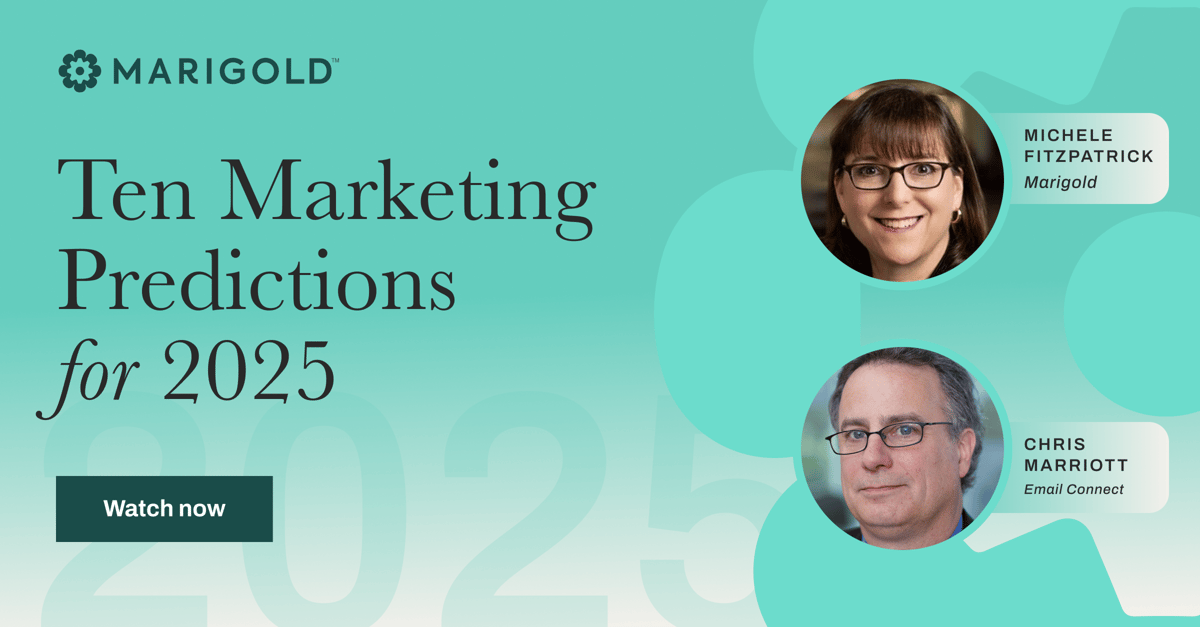Marigold Ten Marketing Predictions for 2025 with Michele Fitzpatrick and Chris Marriott