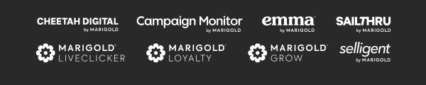 8 brand logos that are a part of the Marigold family