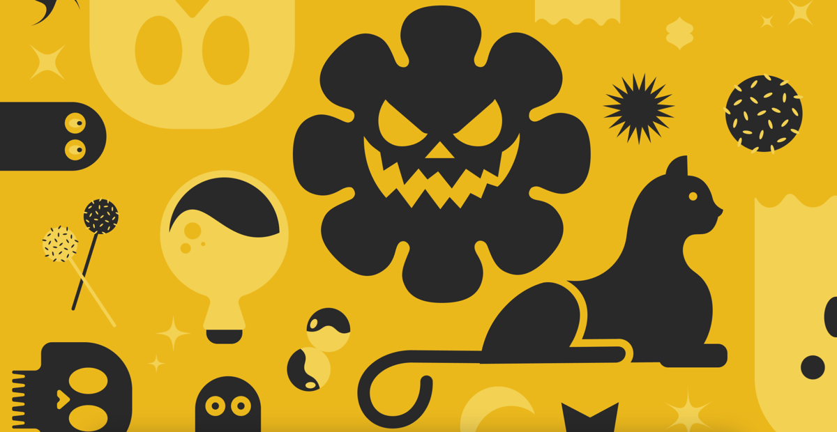 Marigold Halloween logo